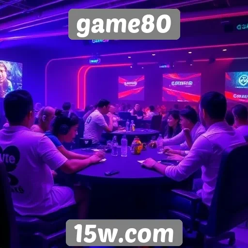 transmissões ao vivo de torneios estão disponíveis no game80
